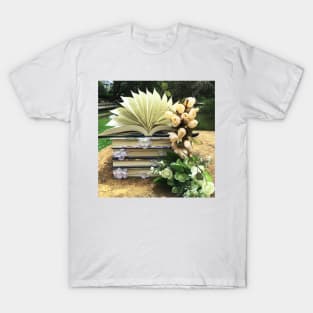 Flowering Books T-Shirt